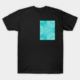 Green omni directional keyboard T-Shirt